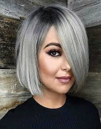 Why not refresh your short hair lingo and learn the differences between a bob and a lob, while you're at it (hint: Loading Hair Styles Bob Hairstyles For Round Face Silver Hair Color