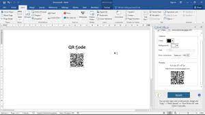 insert a qr code in microsoft word