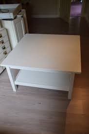 White Coffee Table From Ikea Hemnes