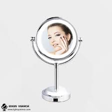 folding wall mounted cosmetic mirror