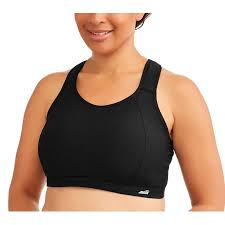 Avia Womens Plus Active Vibrant Molded Cup Sports Bra
