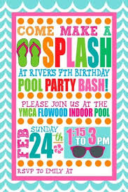 Pool Party Invite Ideas Magdalene Project Org