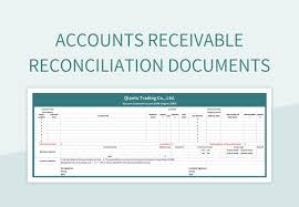 accounts receivable reconciliation