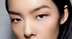 eyebrow shapes that work with asian