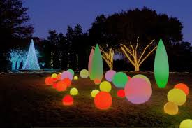 light shows at botanical gardens