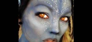 how to create a neytiri avatar makeup