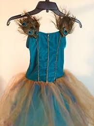 Details About Girls Teens Weissman Dance Costume Tutu Dress Turquoise Size Mc Child Medium