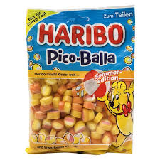 This time i review the haribo gummy candy pico balla. Haribo Pico Balla Sommer Edition