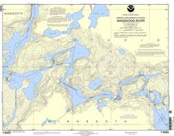 Noaa Nautical Chart 14990 Basswood River Nautical Chart