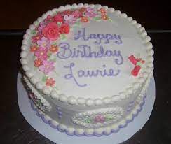  Happy Birthday Cake For Laurie gambar png