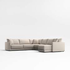 4 Piece Corner Sectional Sofa
