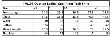 Ovation Ladies Cool Rider Tech Shirt Long Sleeve