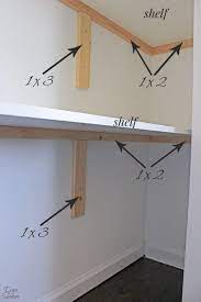 How To Make Custom Closet Shelves Diy