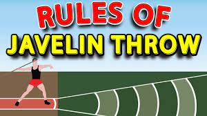 rules of javelin throw how to throw