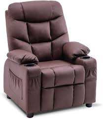 Kids Faux Leather Chair Style