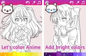 Even if you want coloring pages for yourself or your kids to fill the color in pages you can use our coloring pages for free. Anime Manga Coloring Pages With Animated Effects Apk Download For Android Latest Version 4 5 Com Ruby Coloring Pages Art Games Anime Manga
