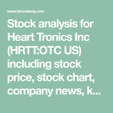 Stock Analysis For Heart Tronics Inc Hrtt Otc Us Including