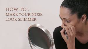 nose contouring makeup tricks
