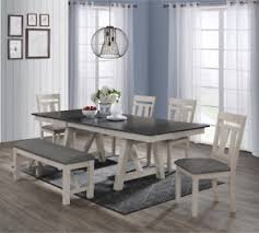The two benches have a similar look to the table but with an open. Bench Dining Furniture Sets For Sale Ebay