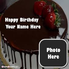 happy birthday chocolate cake image