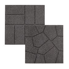 Recycled Rubber Dual Sided Paver