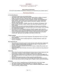Ultimate Market Research Assistant Sample Resume Also Researcher