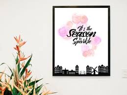 Sparkles Wall Art Decor Poster Graphic