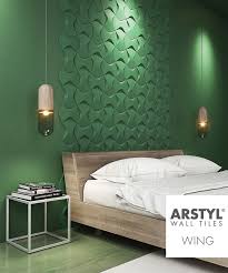 Arstyl Wall Tiles Wing Bedroom Wall