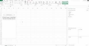 pivot tables in microsoft excel