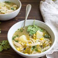 Green Chili Chicken Stew Slow Cooker gambar png