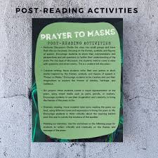 prayer to masks by léopold sédar