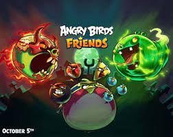 This Halloween, you're in trouble.... - Angry Birds Friends