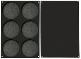 6 gride magnetic compact powder palette