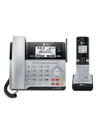 Whether you need a single desk phone or a 12 ip phone system, at&t business phone systems has the fit for you. Atandt Tl86103 Dect 6 0 2 Line Phone System Office Depot