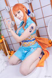 My Nami cosplay 🍊 : r/OnePiece