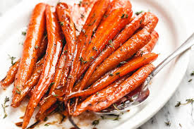 honey balsamic roasted carrots recipe