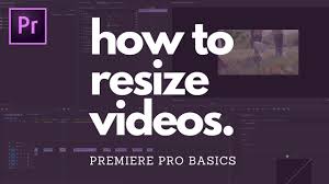 size in premiere pro scale to frame
