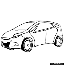 Some colors of cars, such as dark colors and bright colors, are harder to clean than cars painted lighter colors. Cars Online Coloring Pages