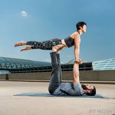 Raise and close your arms, palms face in. Acroyoga 101 A Classic Sequence For Beginners