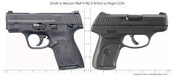 smith wesson m p 9 m2 0 shield vs