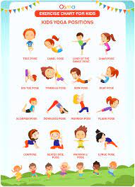 exercise chart for kids free