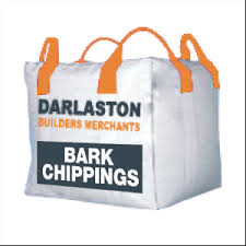 ornamental bark chippings bulk bag