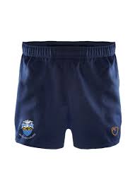 junior blitz rugby shorts navy blue