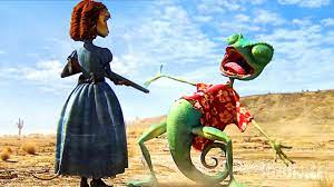 Rango the Chameleon meets Beans the female Iguana - YouTube