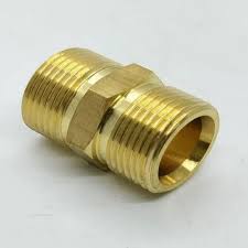 M22 Thread Male To Male Brass Connector