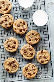 Soft And Chewy Milk Chocolate Chip Cookies gambar png