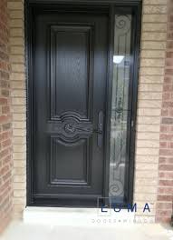 Fiberglass Front Door With Sidelite