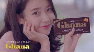 Ghana cocoa industry ghanaian chocolate production contiunes to rise. Ourkpop Iu Revealed To Be New Face To Endorse Lotte S Ghana Chocolate
