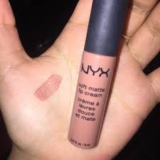 What we are doing through favful. Nyx Cosmetics Soft Matte Lip Cream Rrp 5 50 Depop