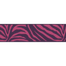 443b90547 Pink Zebra Print Border